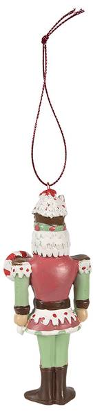 Weihnachtsanhänger Nussknacker MC663996 Rot - Kunststoff - 3 x 12 x 5 cm
