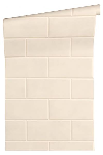 Vliestapete 343221-GU Beige - Fleece - 70 x 1005 x 1 cm