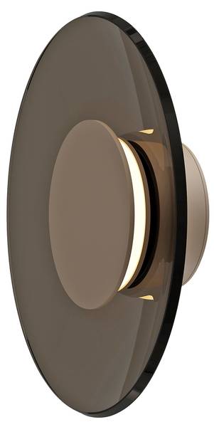 LED Wandleuchte PURE Moon Bronze - 9 x 32 cm