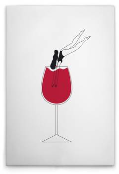 Leinwandbild Wine Love  1 40 x 60 cm