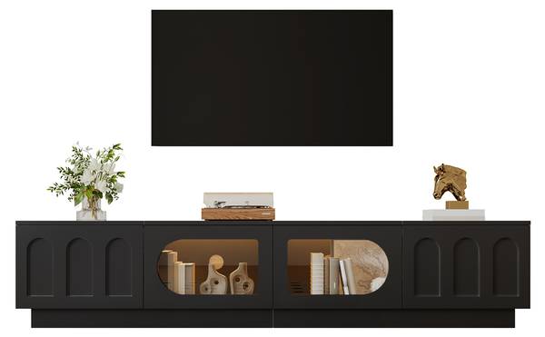 TV Lowboard Aphrodite Ⅱ Schwarz