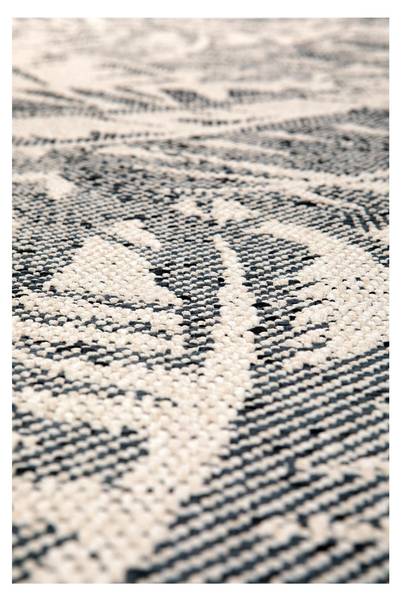 Outdoor-Teppich Amara Blau - Textil - 160 x 1 x 230 cm