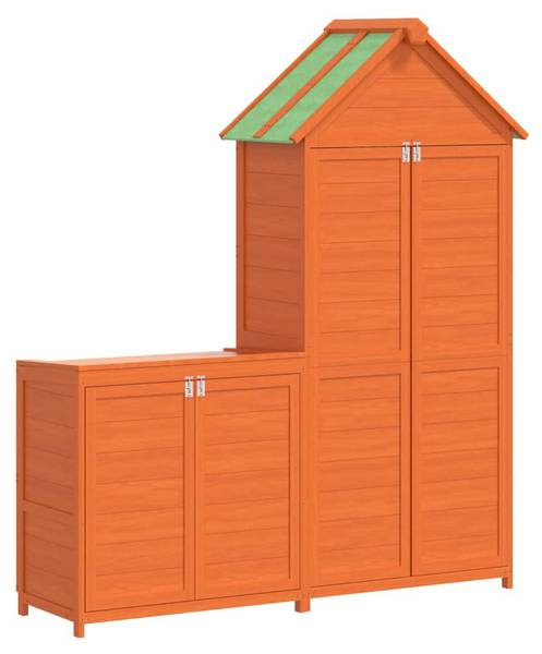 Geräteschuppen 3028703 (2-teilig) Braun