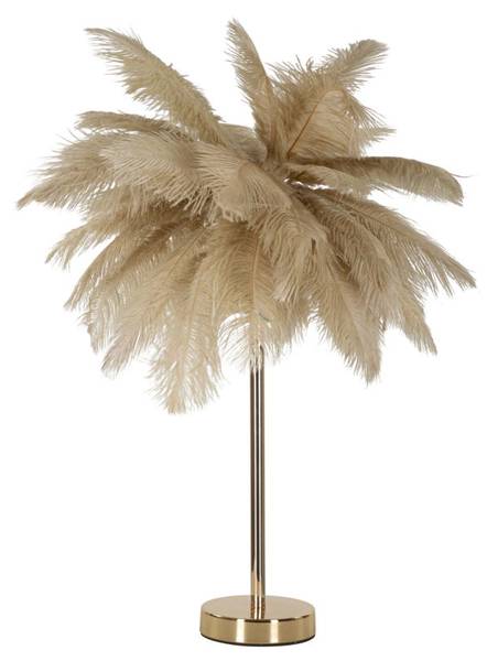 Lampe de table Palm Doré - Métal - 40 x 55 x 40 cm