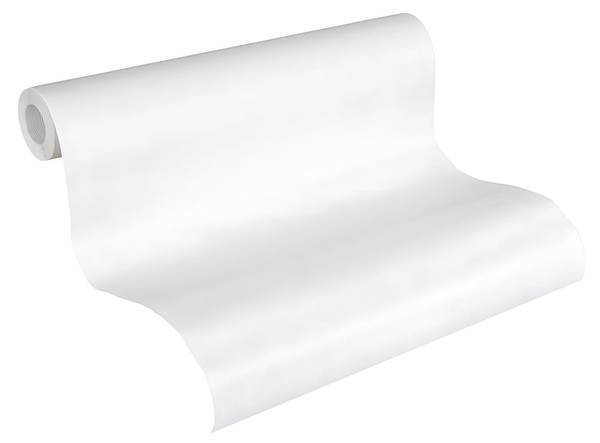 Überstreichbare Tapete 949318-GU Weiß - Fleece - 53 x 1005 x 1 cm