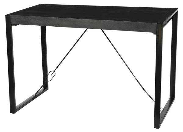Bartafel Norris bruin - den - 140 x 90 x 80 cm