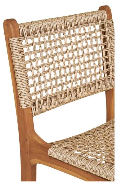 Tabouret de bar Derby Teck - 45 x 95 x 55 cm