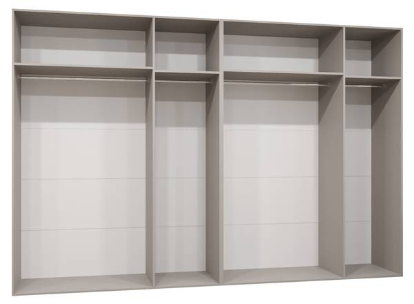 Kleiderschrank Mila 1 Kaschmir - Gold - Durchmesser: 300 cm