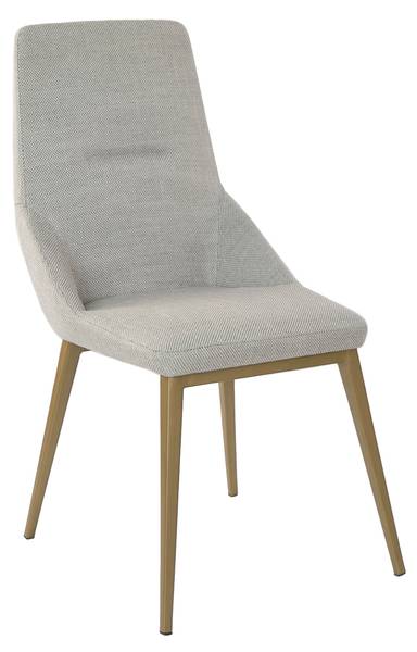 Stuhl 4132 Grau - Flachgewebe - Webstoff - 48 x 90 x 60 cm