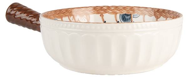 Maßstab Chloe&Bowl Weiß - Keramik - 16 x 6 x 22 cm