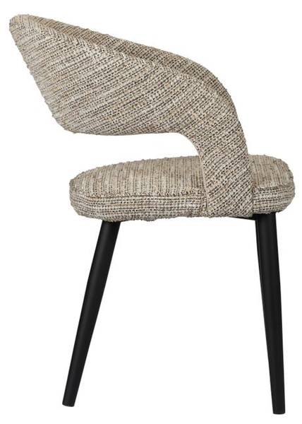 Polsterstuhl Tusk (2er-Set) Hellbraun