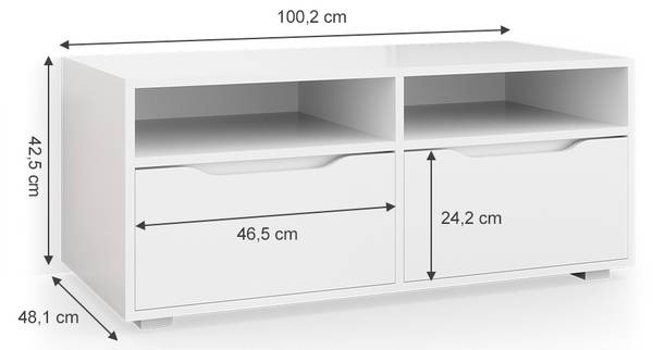 Lowboard Ruben 34277 101 x 43 cm