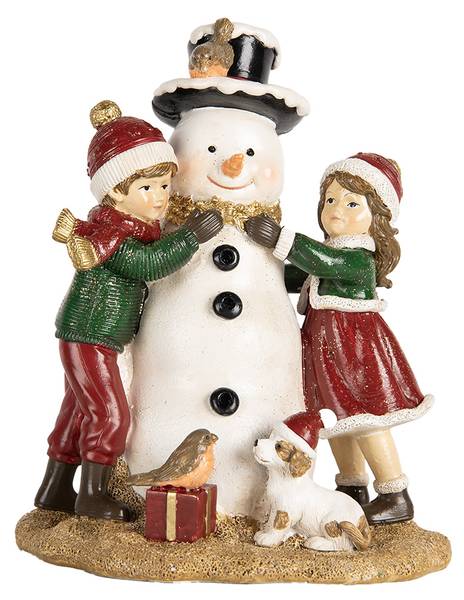 Kinder Xmas&Ric Rot - Kunststoff - 10 x 16 x 13 cm