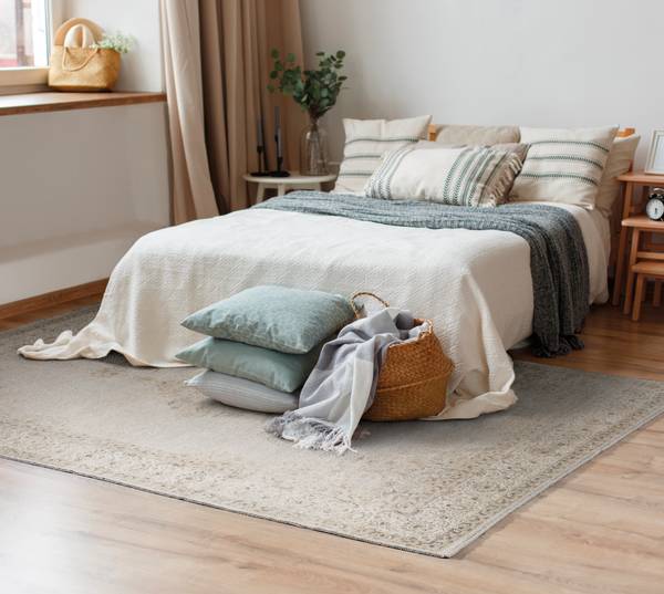 Kurzflor Premium Vintage Teppich 80 x 145 cm