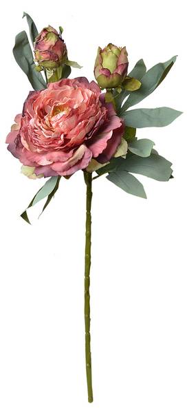 Kunstblume 91152 Rot - Kunststoff - 12 x 62 x 12 cm