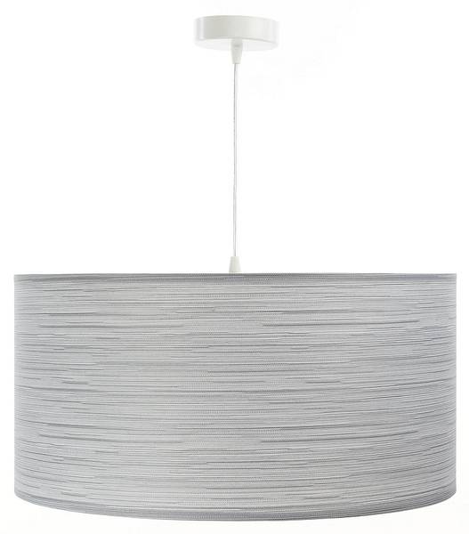 Hängeleuchte  Mesh-Textil Grau
