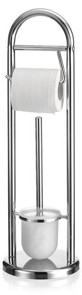 Toilettenpapierhalter EGON Silber