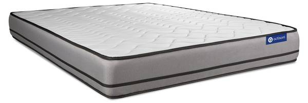 Matratze Actilatex night - 120 x 195 Weiß - Textil - 120 x 20 x 195 cm