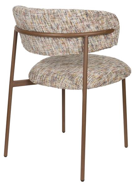 Esszimmerstuhl CLAES  2er-Set Beige - 57 x 79 x 58 cm