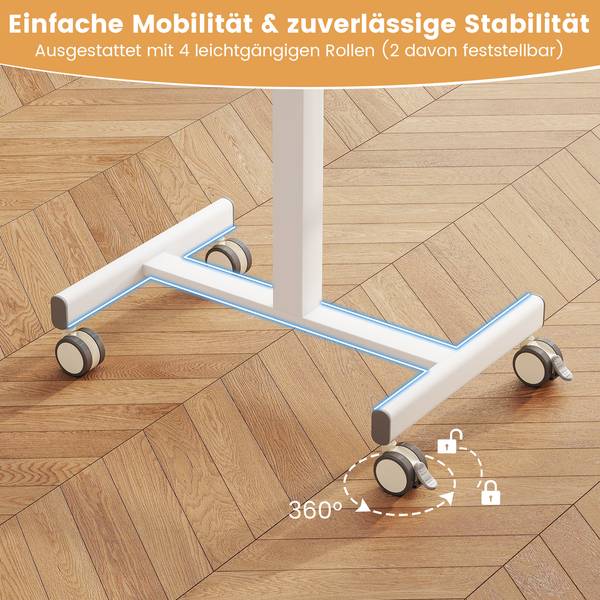 Beistelltisch VH34949ZMDE Braun - Holzwerkstoff - 48 x 109 x 65 cm