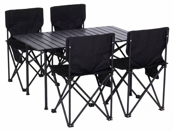 Campingset Q39 Schwarz