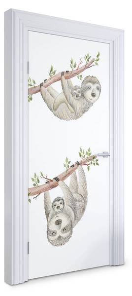 Aufkleber Tropische Ruhe Breite: 95 cm