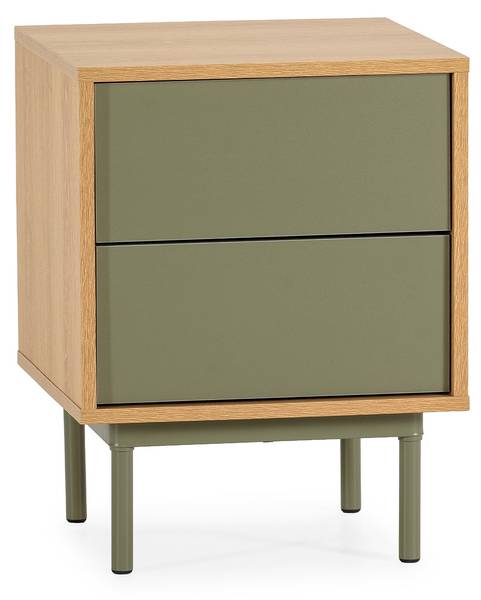 Nachttisch Cuzco Braun - Holzwerkstoff - 40 x 52 x 40 cm