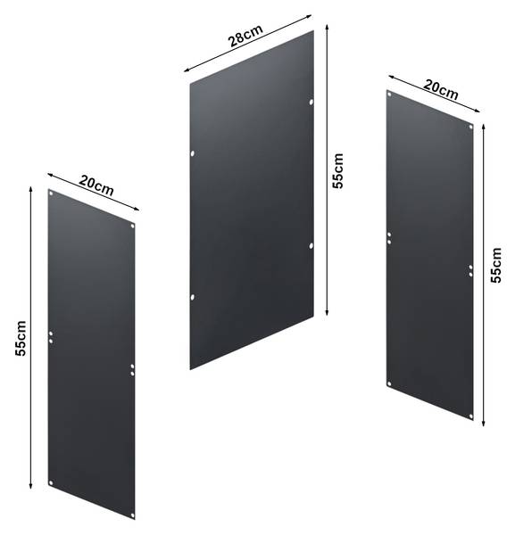 Etagère murale Nostened set de 3 Nombre de pièces dans le lot : 3
