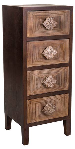 Kommode 4523280021 Holzwerkstoff - 45 x 40 x 110 cm