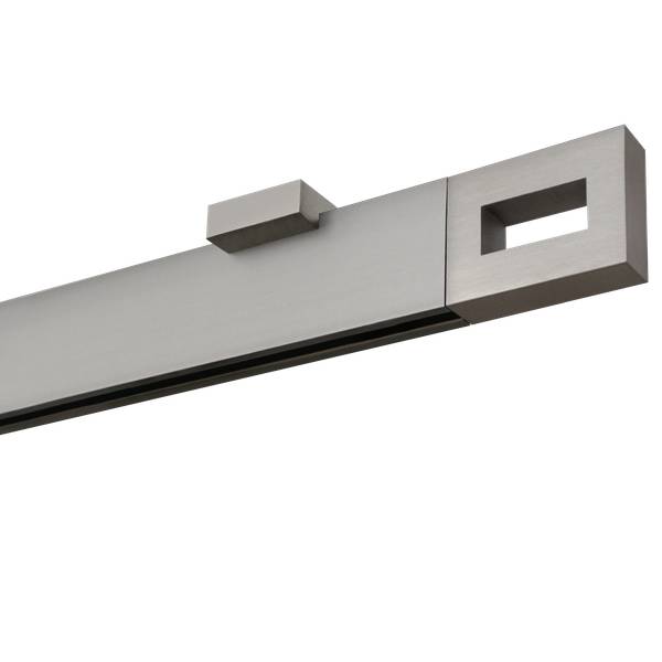 Gardinenstange Flat 1 lfg. 430 x 9 cm