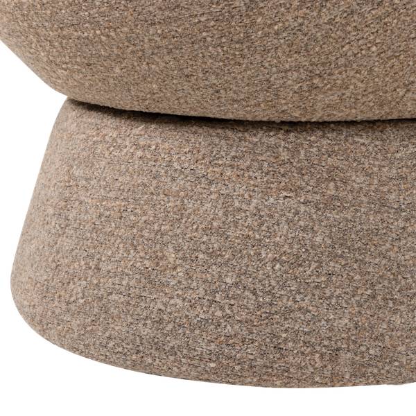Fauteuil pivotant Shuffle Marron - Marron chevreuil