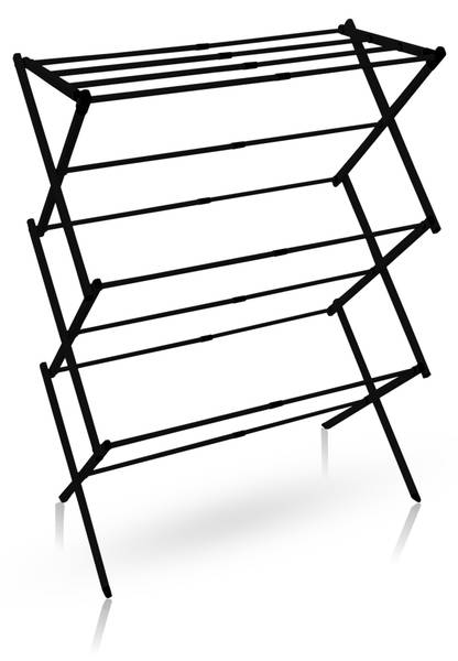 Wäscheständer 1000409 Schwarz - Kunststoff - 39 x 101 x 75 cm