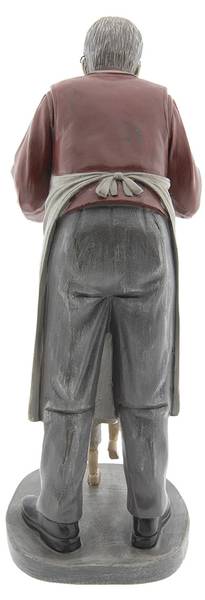 Figur Pinocchio Deko&Gabriel Grau - Kunststoff - 14 x 36 x 16 cm