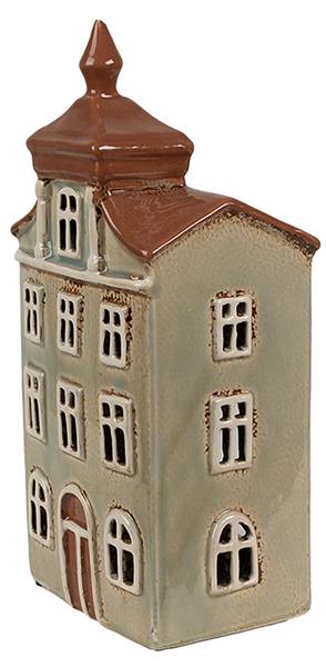 Waxinelichthouder Huis Breda 9 x 25 x 12 cm