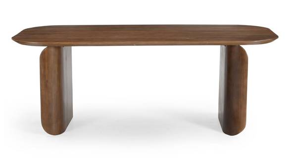 Esstisch DUMAI Braun - Holz teilmassiv - 200 x 76 x 90 cm