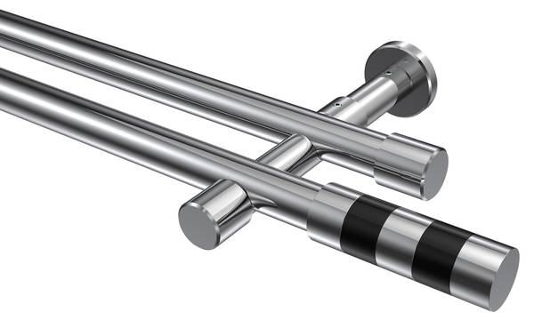 Gardinenstange 2-Lauf Prestige Mavell Breite: 260 cm