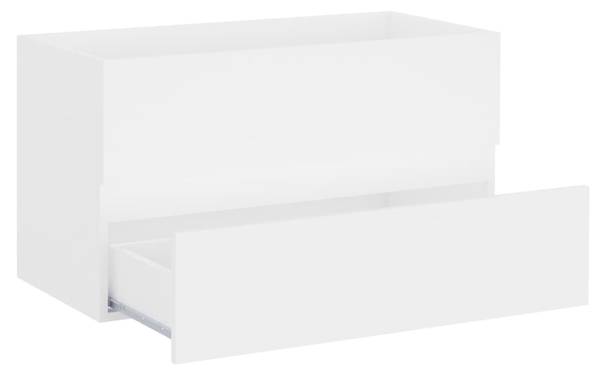 Badezimmerset 2er Set AW956 Weiß - Holzwerkstoff - 39 x 45 x 80 cm