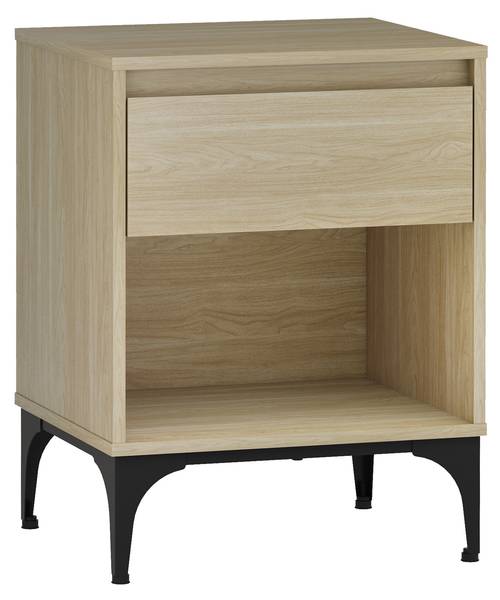 Beistelltisch Kistiandi Eiche Hell Dekor