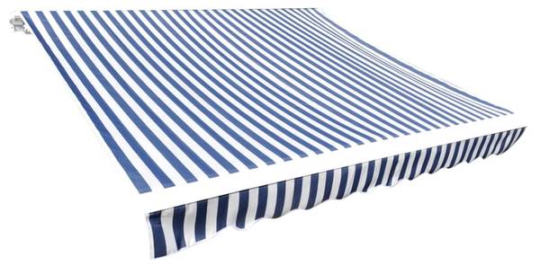 Tissu d'auvent de remplacement 3007858-3 Bleu - Polyester - 295 x 1 x 380 cm