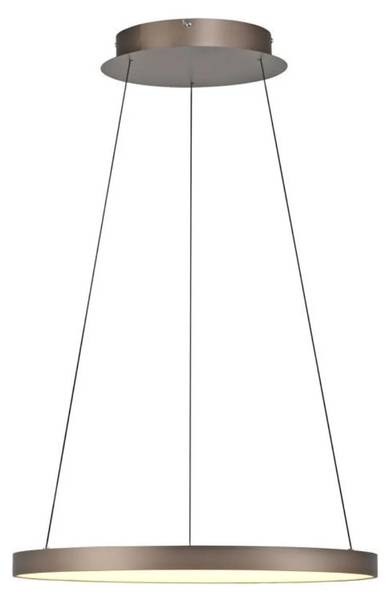 Pendelleuchte HOOP Kaffeebraun