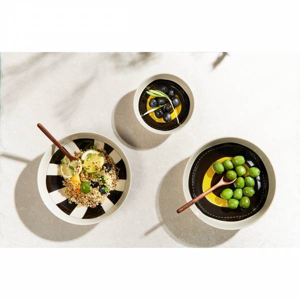 ASA Variete du Soleil Schale Ø12 cm. Schwarz - Steingut - 12 x 4 x 12 cm