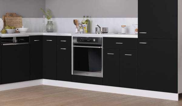 Unterschrank 3016496_deb1 Schwarz - Holzwerkstoff - 60 x 82 x 46 cm