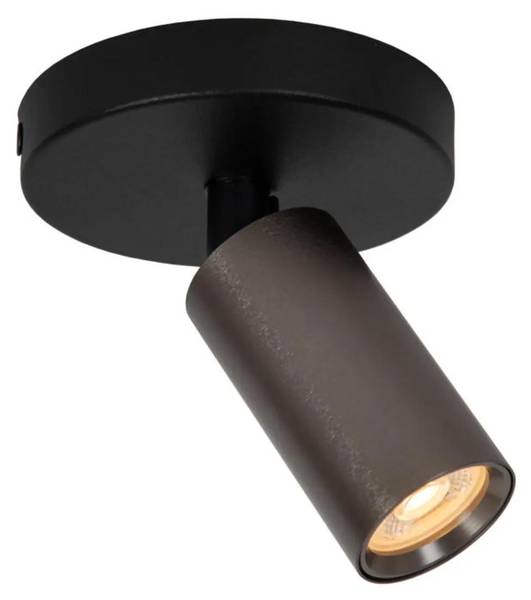 Deckenleuchte RITMO Schwarz - Kaffeebraun