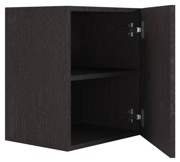 Küchenoberschrank Modul O Schwarz - Holzwerkstoff - 45 x 53 x 36 cm