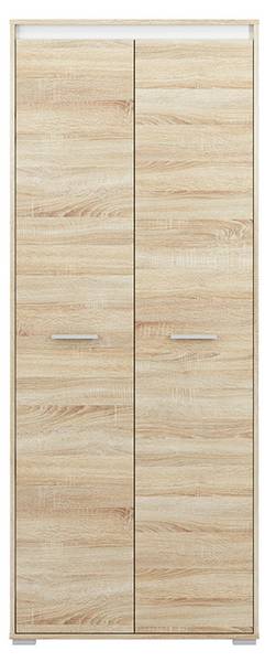 Kleiderschrank AVO Braun - Holzwerkstoff - 80 x 200 x 50 cm