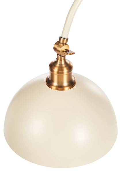 Stehlampen LENNON Beige - Gold - Weiß