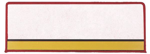 Stufenmatte Kalkutta Rot - Baumwollstoff - Polypropylen - 24 x 65 cm