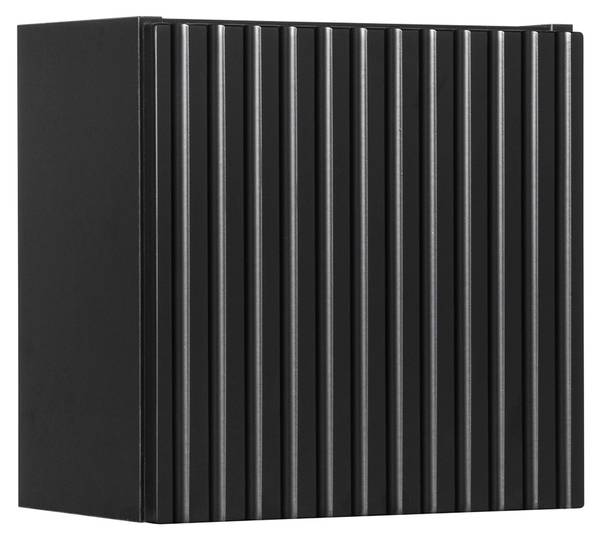 Hängeschrank NEWPORT-56-8 Schwarz - Holzwerkstoff - 30 x 30 x 19 cm