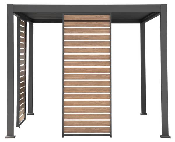 Paneel Triomphe Grau - Metall - 6 x 236 x 93 cm