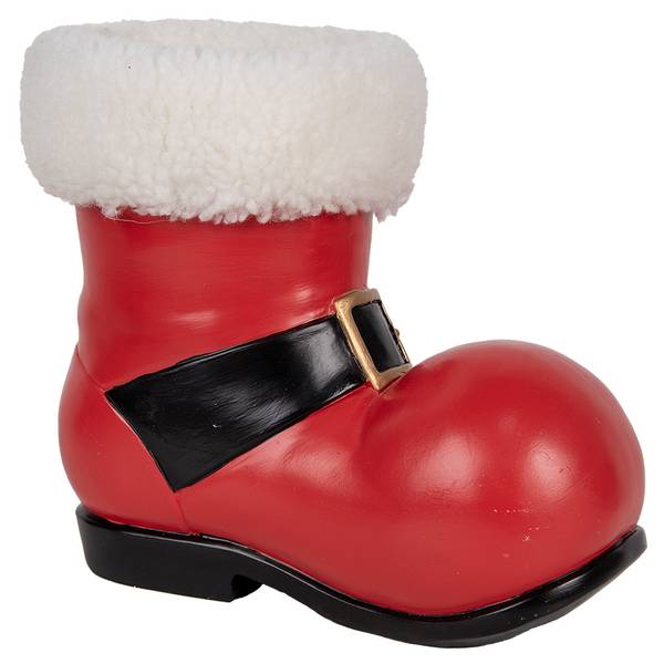 Weihnachtsdekorationsfigur Deco&Ade Rot - Kunststoff - 15 x 22 x 25 cm